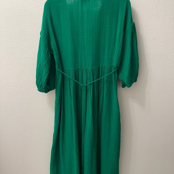 MICHAEL STARS ISABELLA EMPIRE WAIST MIDI DRESS - S - Picture 3 of 4